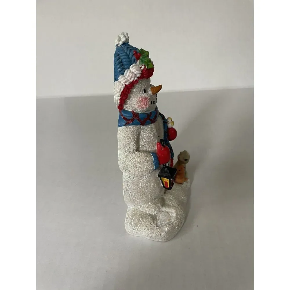 Snowman Christmas Winter Holiday Thermometer White Wall Piece Nice‎